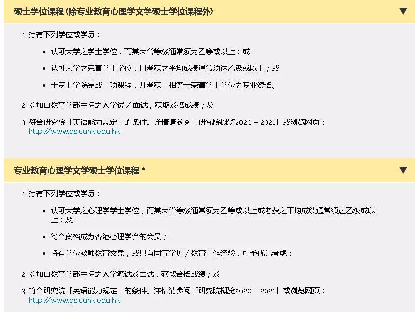 香港教育大学最容易申请的专业,香港大学21fall申请什么专业