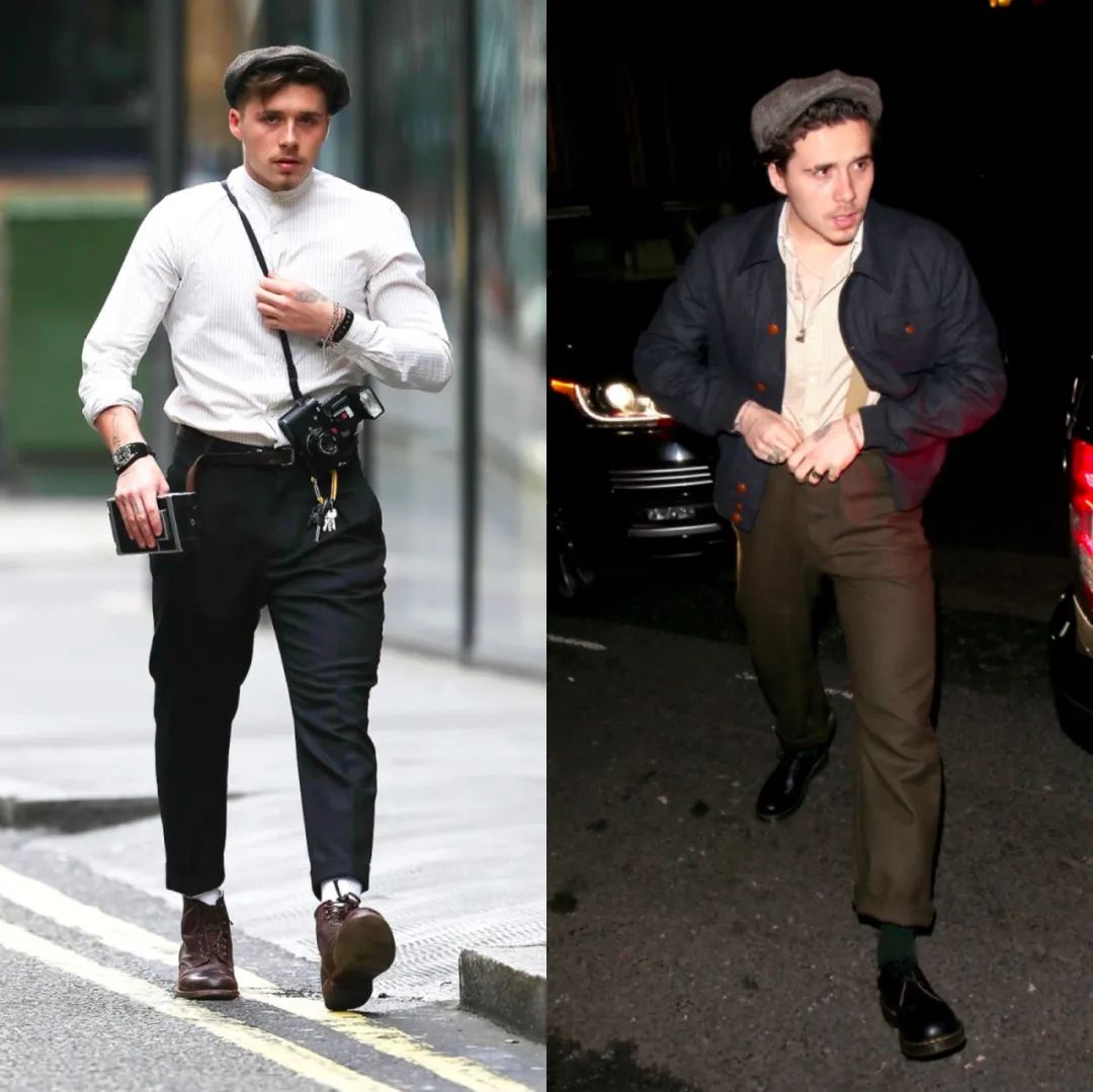 贝克汉姆和大儿子互相嫌弃,贝克汉姆小七大变样