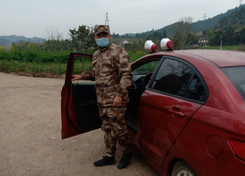 遂宁市安居区：抗疫一线，一位村*党**总支副书记的坚守