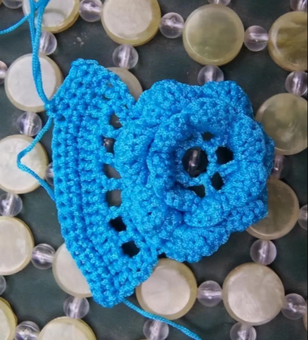 钩编拖鞋花式,教你钩织漂亮的大人拖鞋