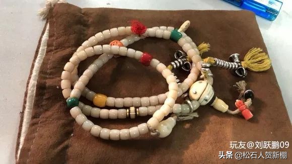 各种木质手串包浆效果,七道木手串包浆