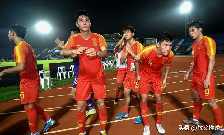 想不到中国,中国男足没有希望