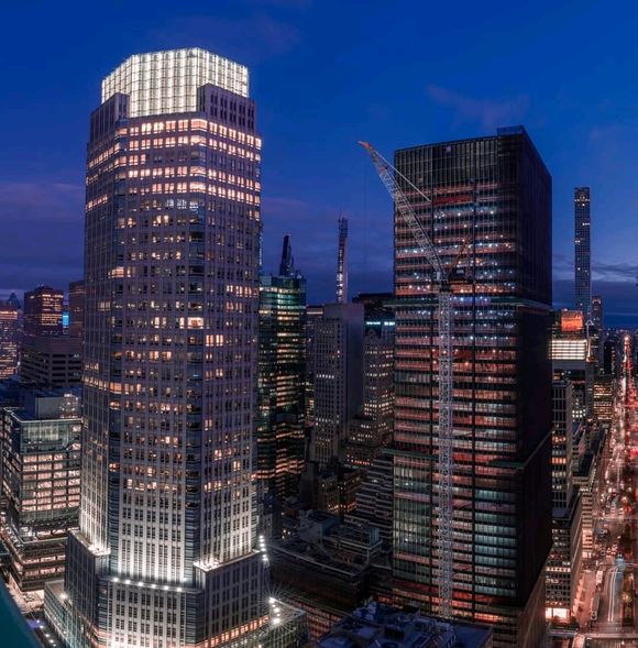 纽约摩根大通新总部建筑进程,摩根大通全球总部大厦结构图