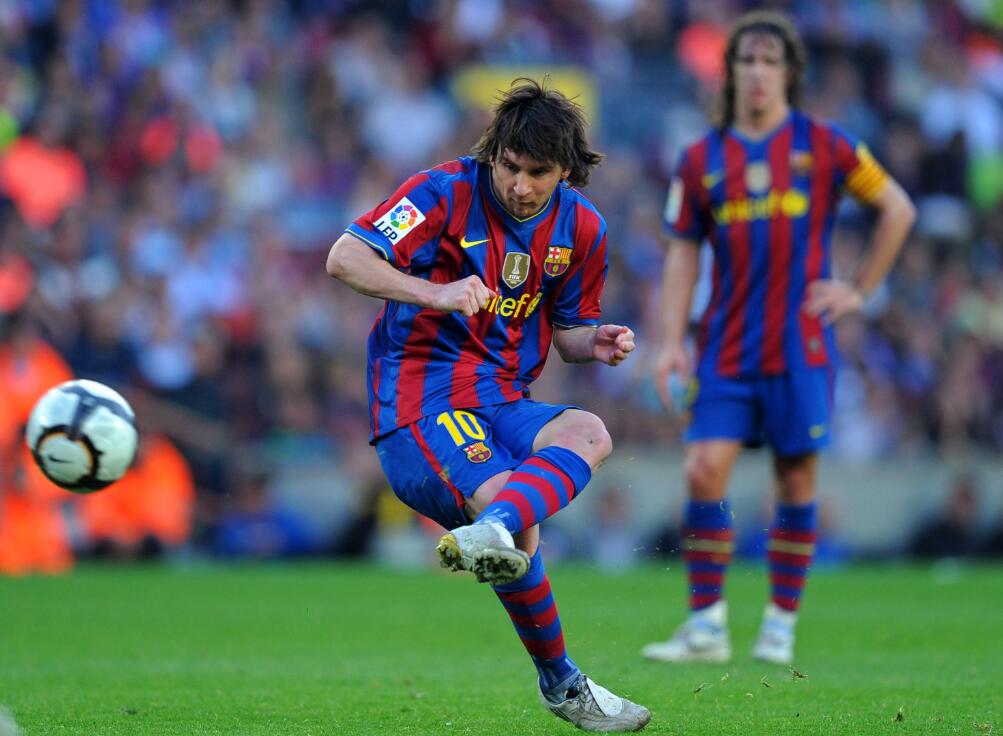 梅西的贴地斩有多厉害,梅西的经典弧线球是谁打的