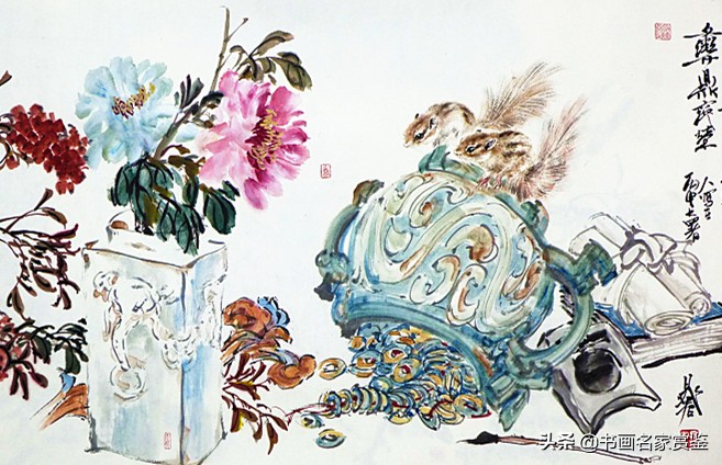 灵芝九折楚莲醉，翾风一叹梁庭秋——晁谷先生笔下的灵芝入画