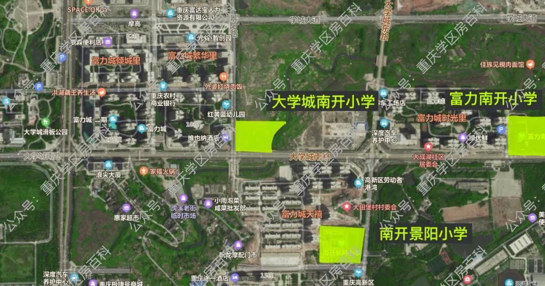 生态城南开小学学区划分,南开大学城有几所分校