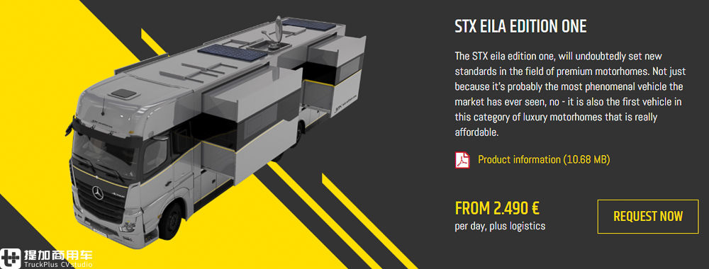 世界顶级豪华奔驰轻卡房车,最新型的奔驰房车