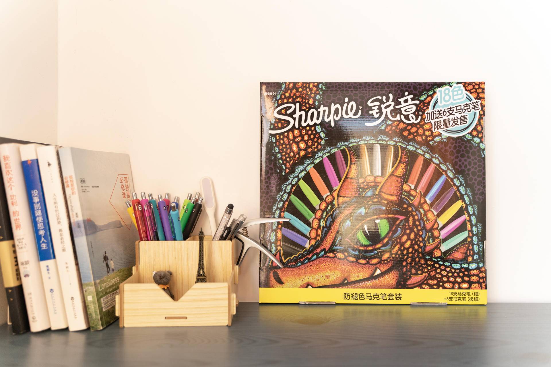 光顾着玩儿了，看完介绍才知道朋友送的这套马克笔差点被浪费了