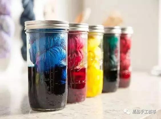 有趣的染色方法,毛线是怎么染的