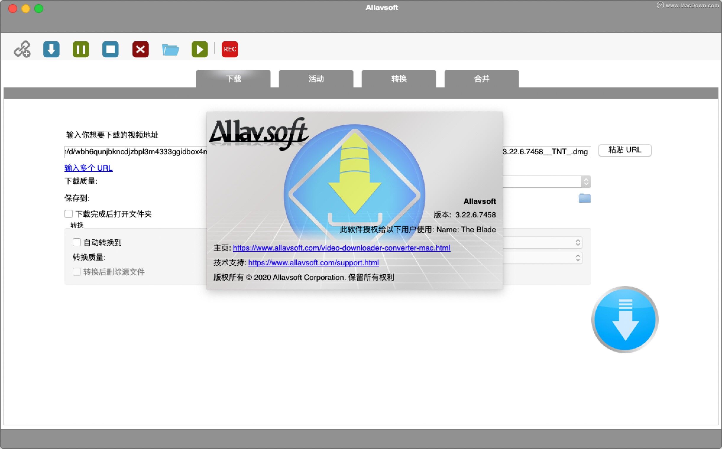 AllavsoftforMac,视频*载下**工具