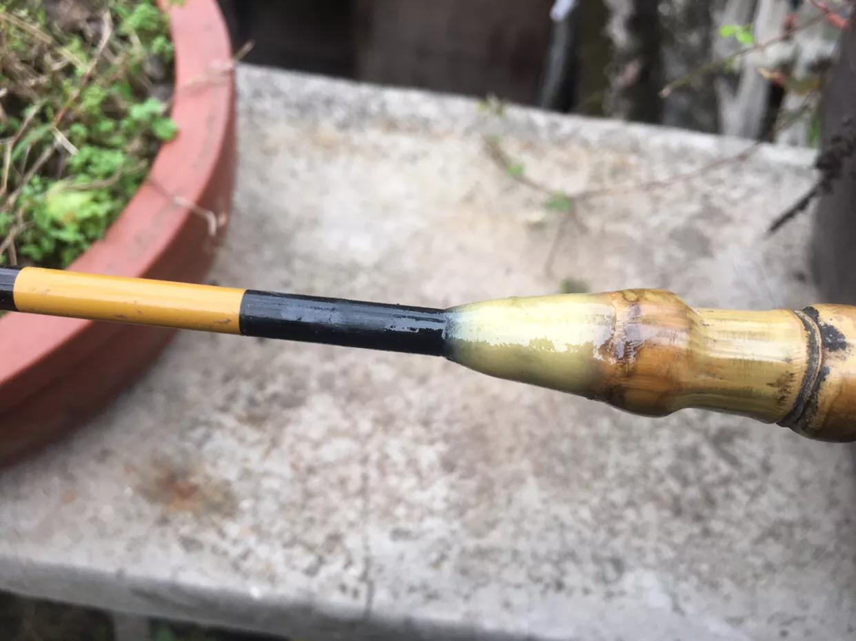 手竿换把怎么换,罗汉竹手竿