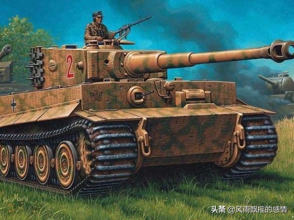 老虎不发威，当我是病猫？虎式确实是“猛虎”，仍无法抵挡群殴