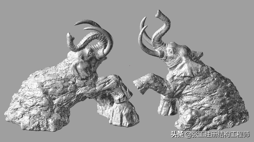 cad园林设计的假山平面图教程,现代花园假山流水鱼池设计效果