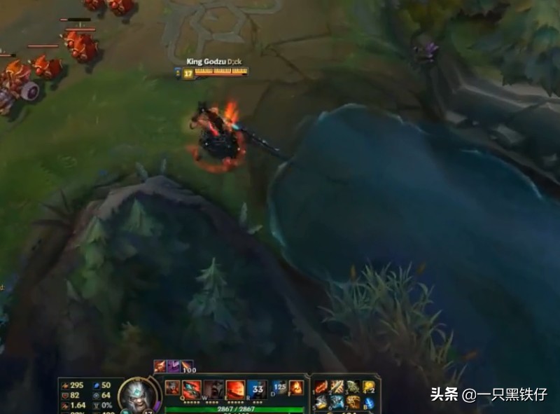 英雄联盟对抗路对线技巧与细节,英雄联盟下路草丛卡视野蹲人