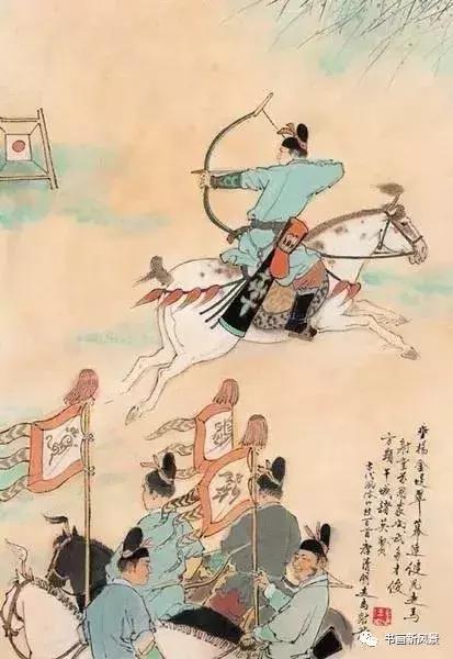 国画里的清明,清明时节传统习俗的画