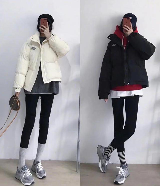 一条显瘦百搭又保暖的神奇小黑裤,秋冬必备保暖休闲裤显瘦百搭