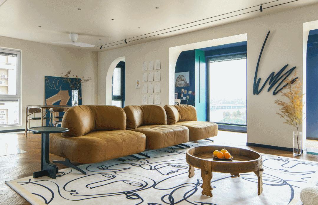 155㎡圆弧空间，三代同堂的无代沟共处