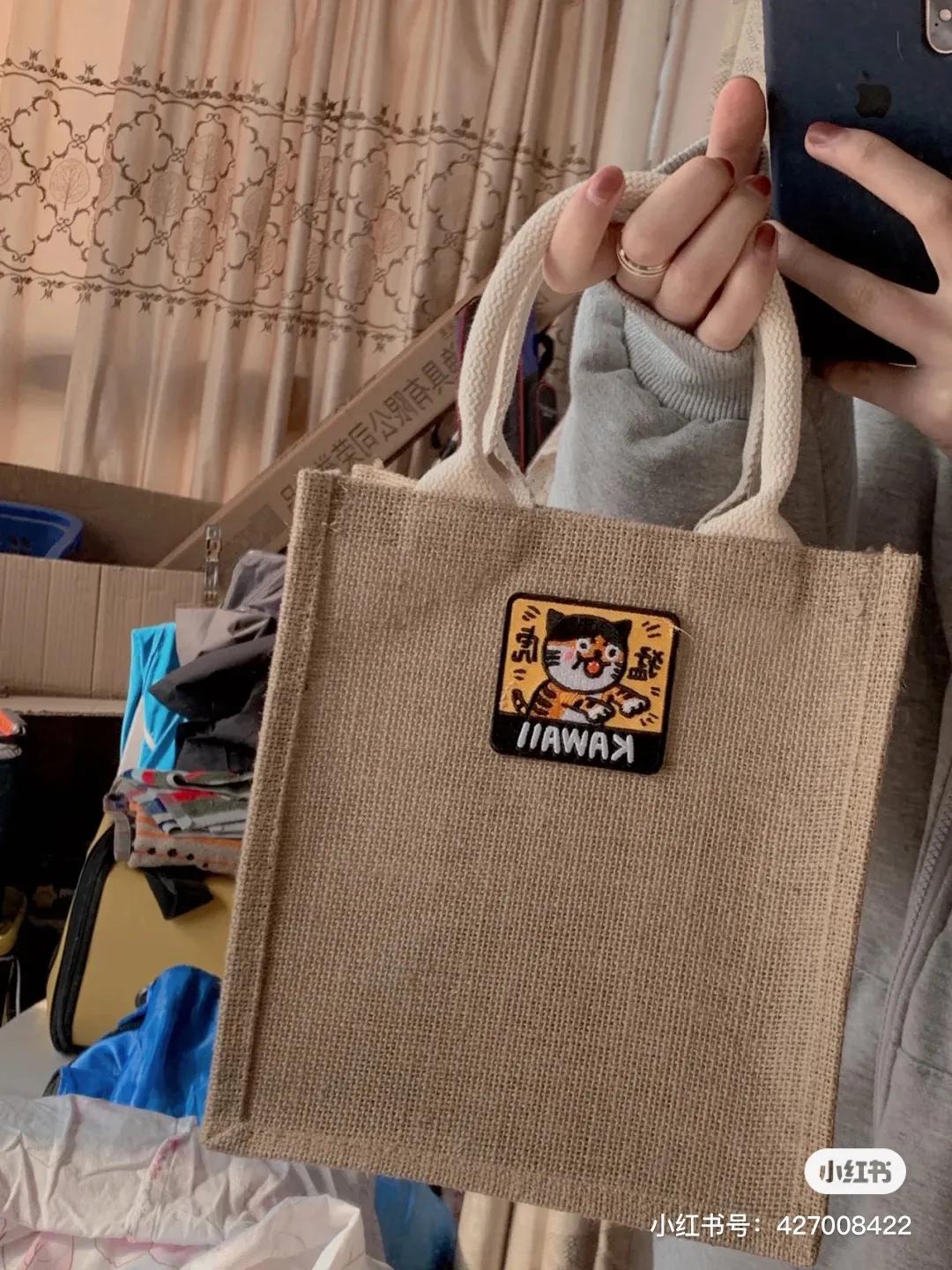 muji麻袋包限定,muji的小号麻袋