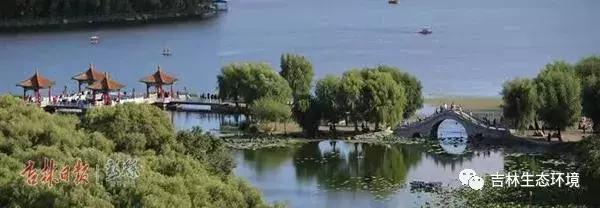 长春南湖日出图,今天的长春南湖