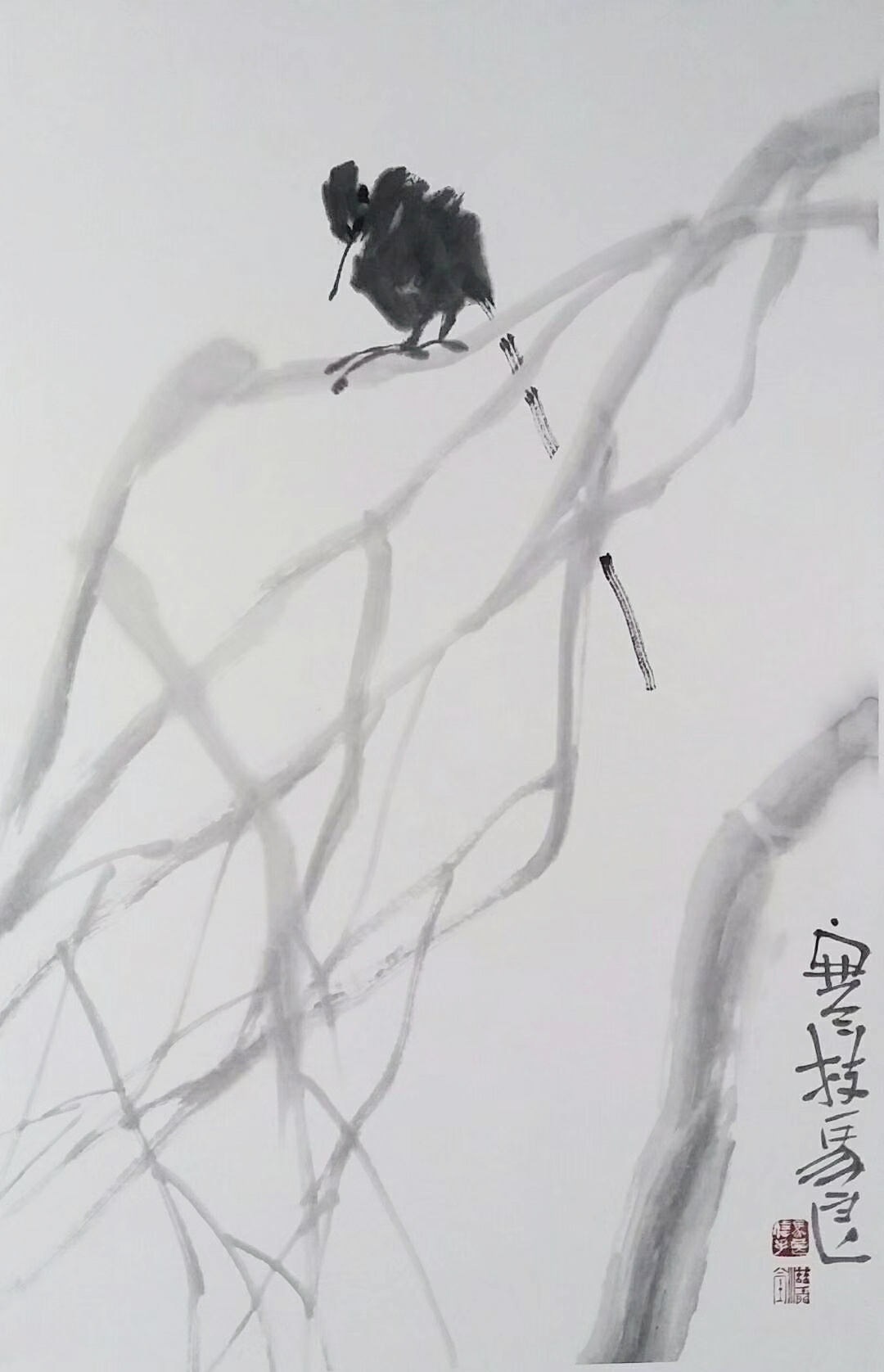 马良国画作品欣赏,中国最厉害的画家马良