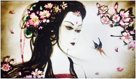 沙画艺术家安剑秋,梦飞沙画