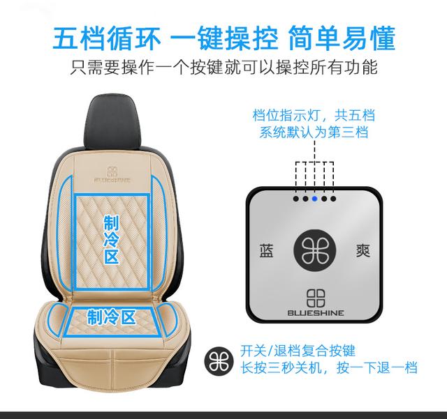 蓝爽通风坐垫测评,蓝爽通风坐垫拆机