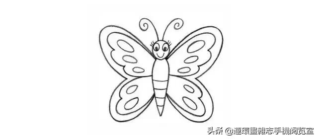 可爱的小昆虫简笔画,我认识的昆虫简笔画