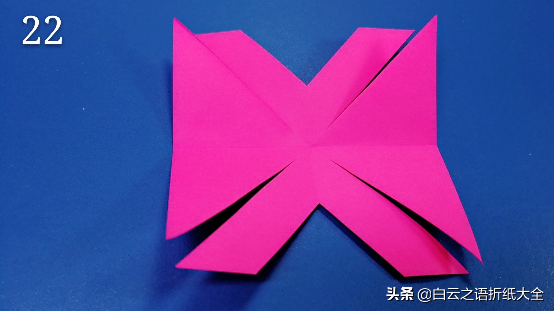 折纸棒棒糖的折纸步骤,可以变形的彩虹棒棒糖折纸慢动作