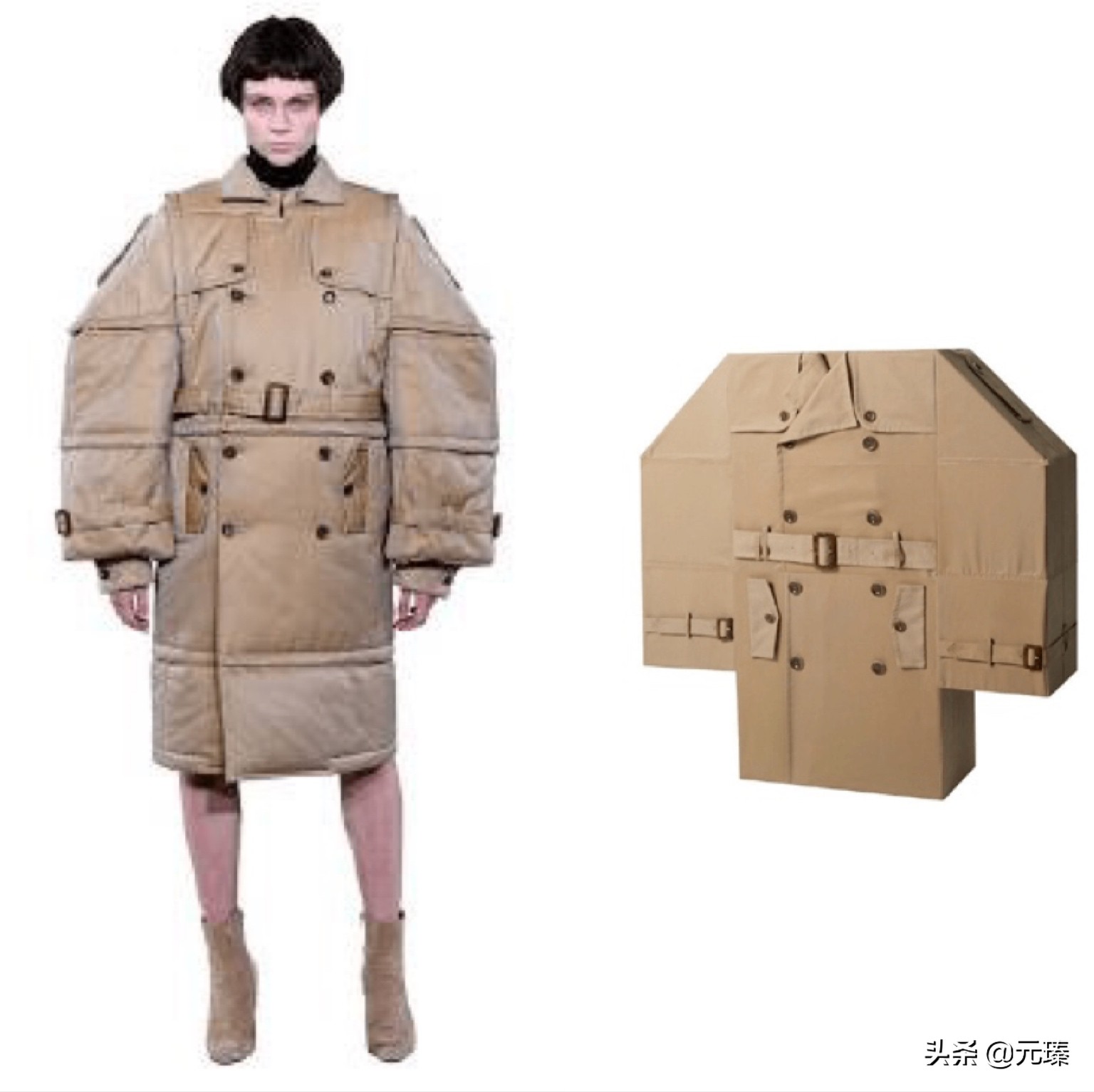 川久保玲时装秀经典款,川久保玲2017时装周