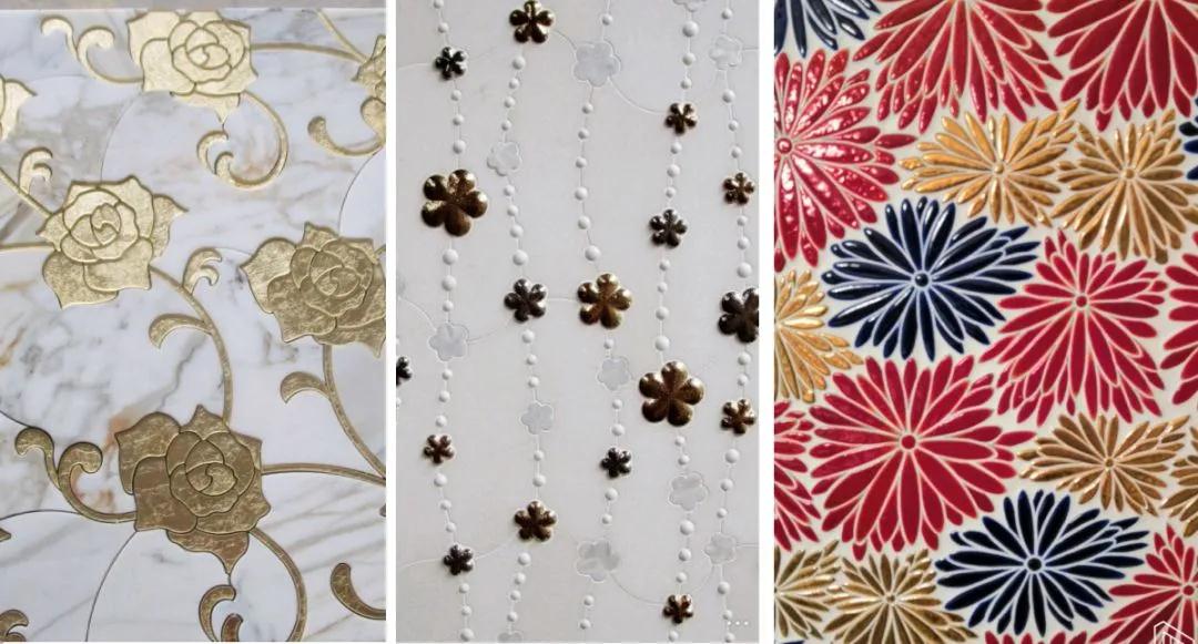 马赛克拼花图案大全简单又好看,昆明石材马赛克水刀拼花