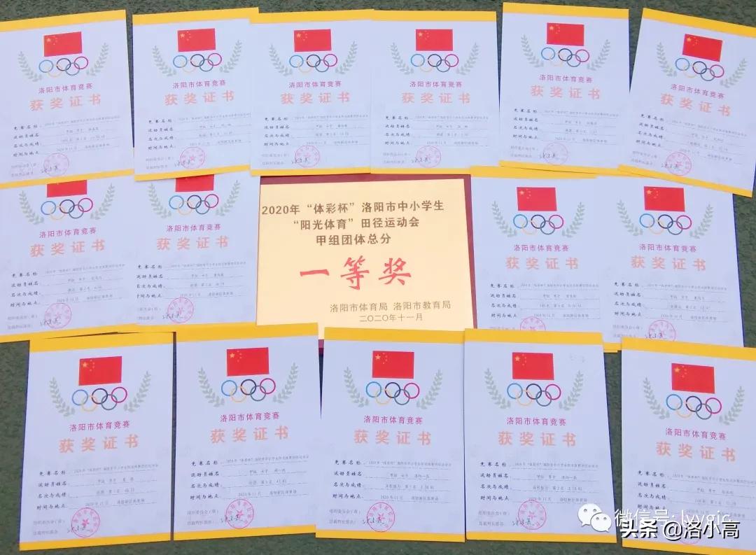 洛一高附属中学晨光杯冠军,洛一高英才杯