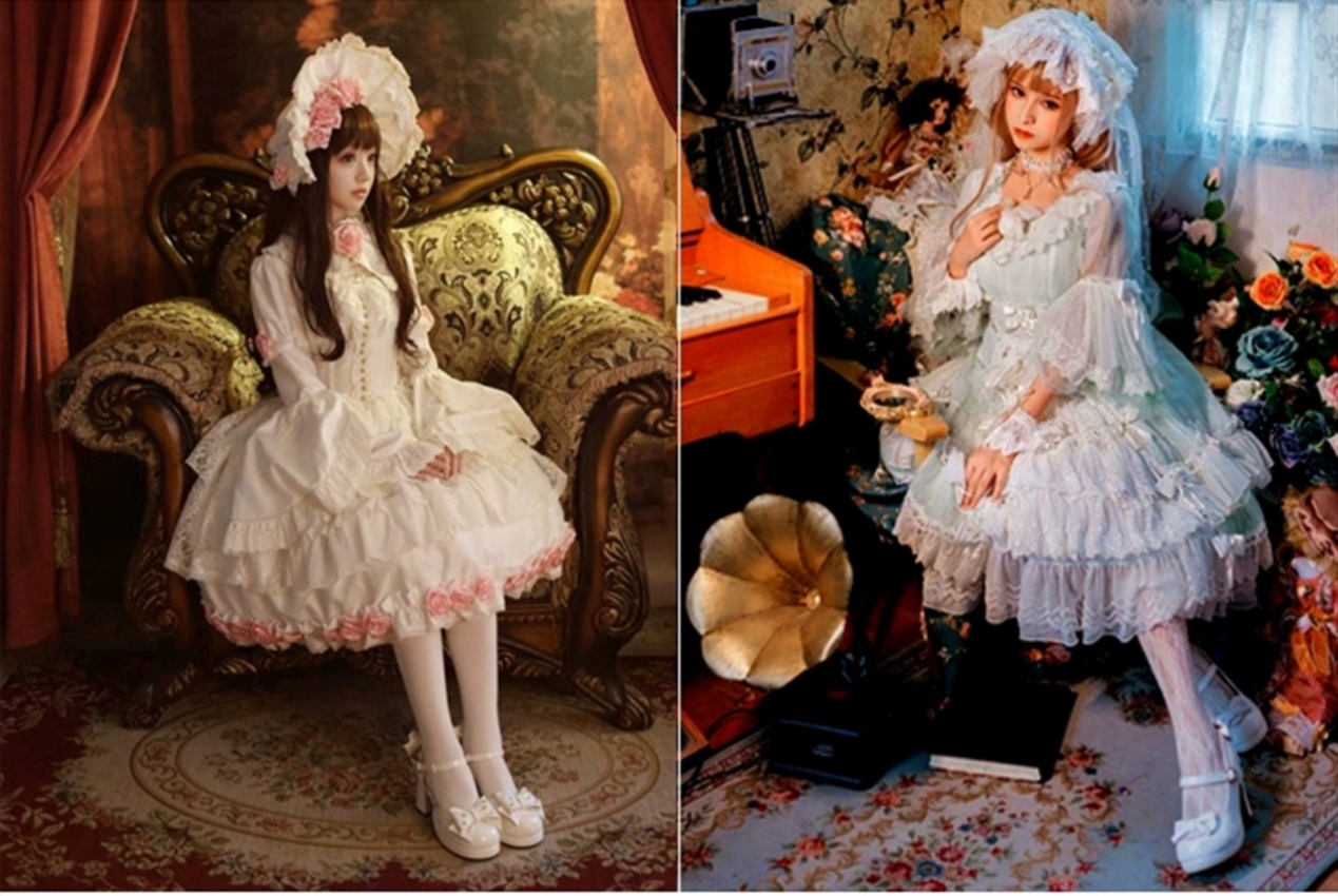 lolita裙子怎么穿教程,lolita裙子冬季穿搭
