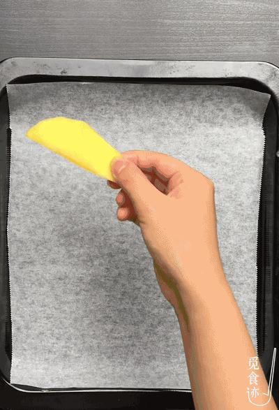 烤箱自制水果干,播放做水果干的教程