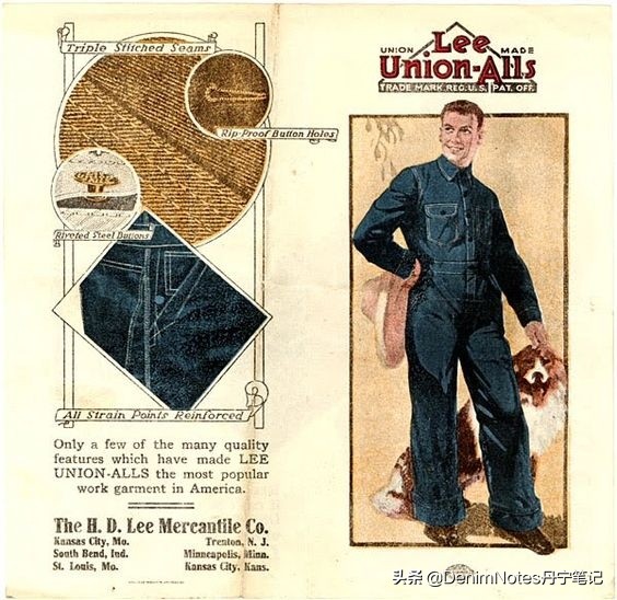 最耐穿的牛仔品牌,lee牛仔的高端系列