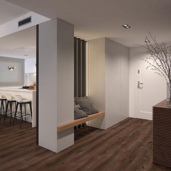 房间里承重柱怎么设计,家里有承重柱怎么装饰