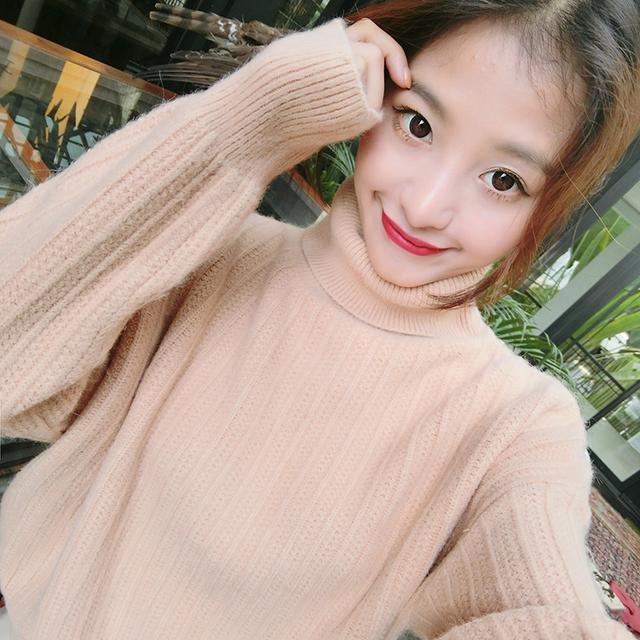 安以轩同款毛衣,高领百搭贴身保暖舒适修身打底衫