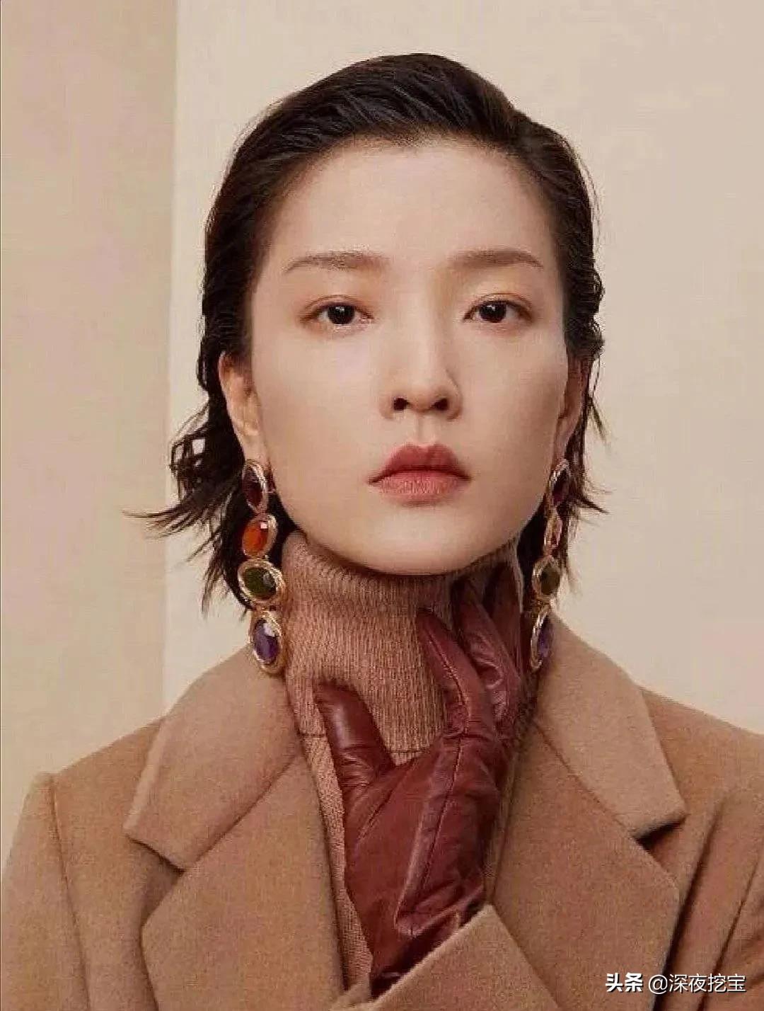 大小脸遮一半脸的发型,剪显得脸大一点饱满一点的发型