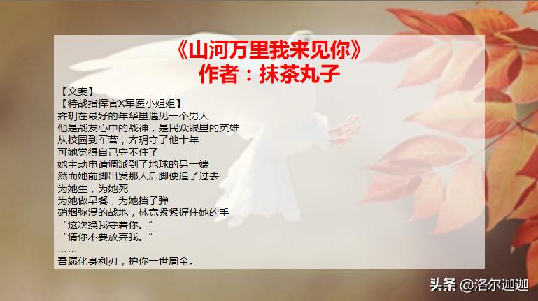 集锦！32本高口碑军旅文合集（上）：祖国与你，皆不可负