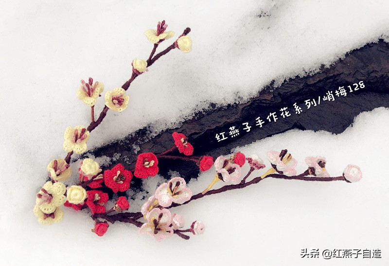 实用手工diy制作钩针花,diy手工花钩织