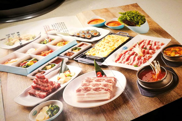 韩式烤肉新铁板,韩式烤肉之炭烤五花肉