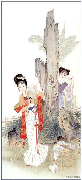 中国古典百美诗画（上）：一位佳丽一首古诗，可谓赏心悦目，收藏