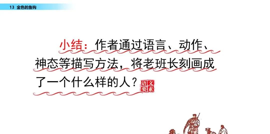 部编版六年级下册金色的鱼钩笔记,六年级语文下册金色的鱼钩知识点