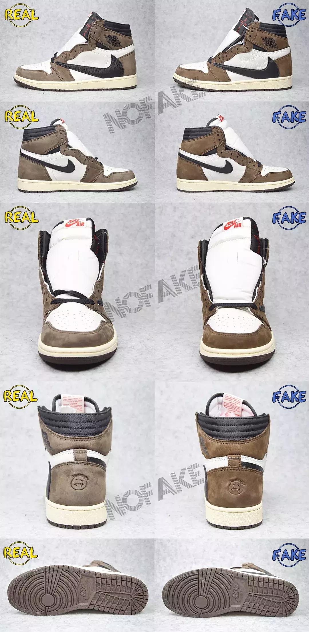 aj1倒钩真假对比鞋垫,aj1倒钩真假对比照