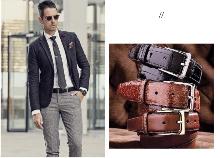 腰带简单男士,最实用的腰带推荐男士款式