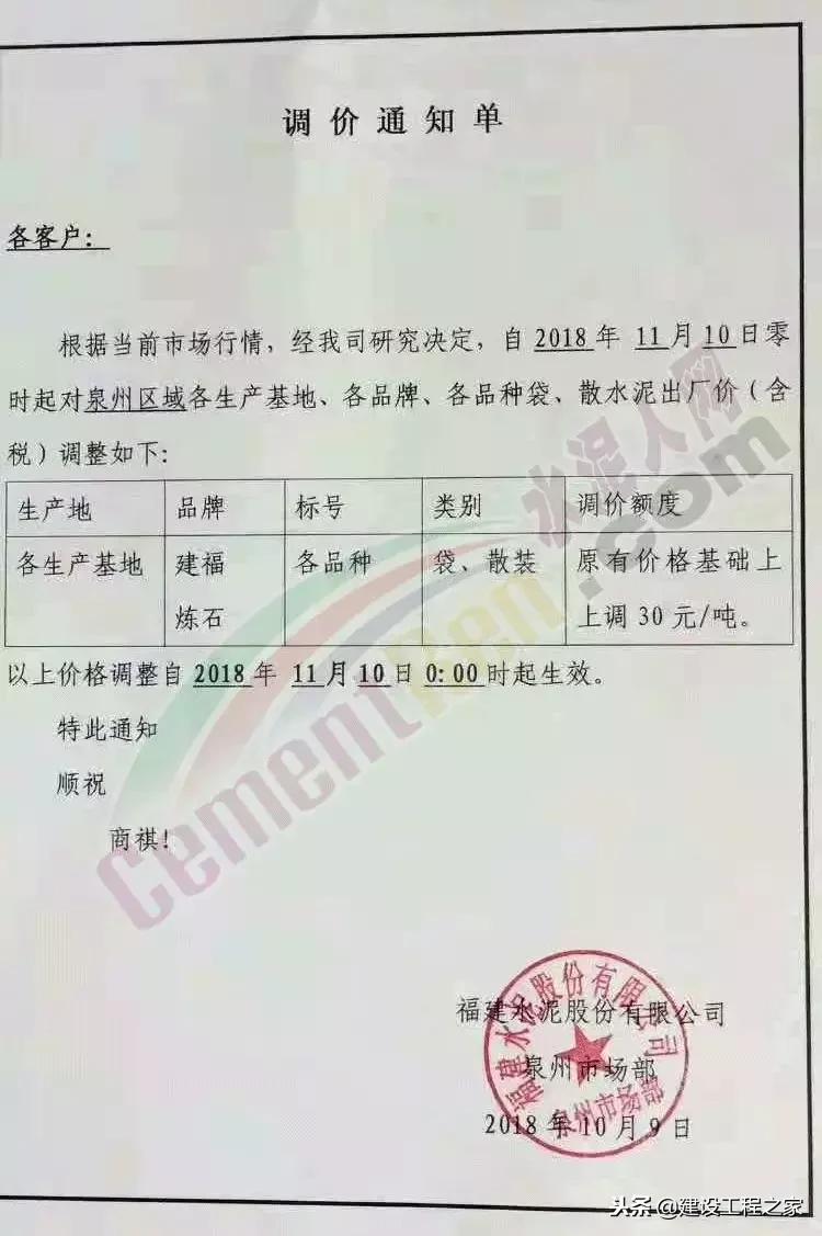 目前水泥价格是涨是跌,水泥价格涨最新消息