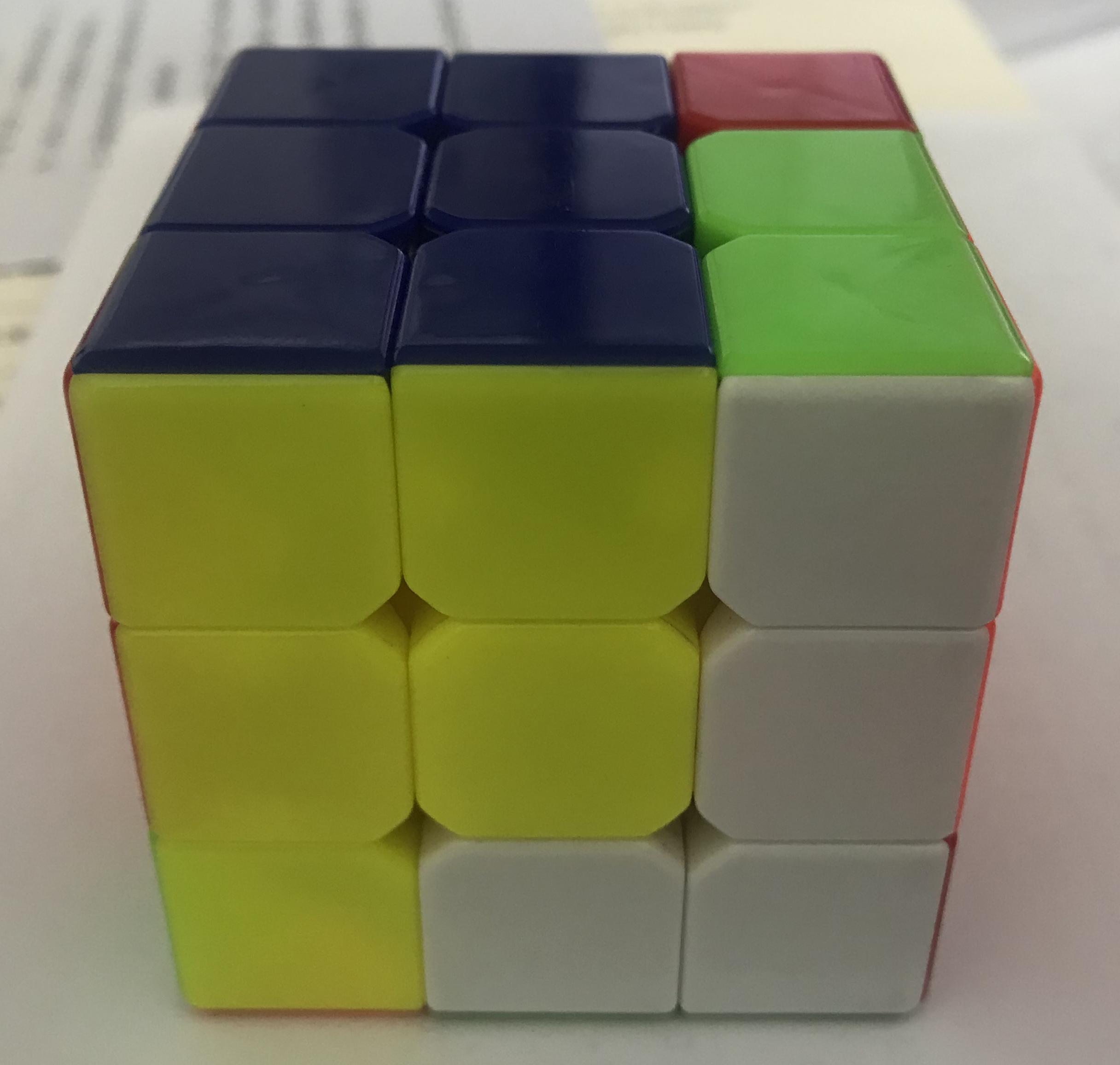 已经彻底打乱的魔方怎么简单复原,三阶魔方打乱后最简单的复原方法