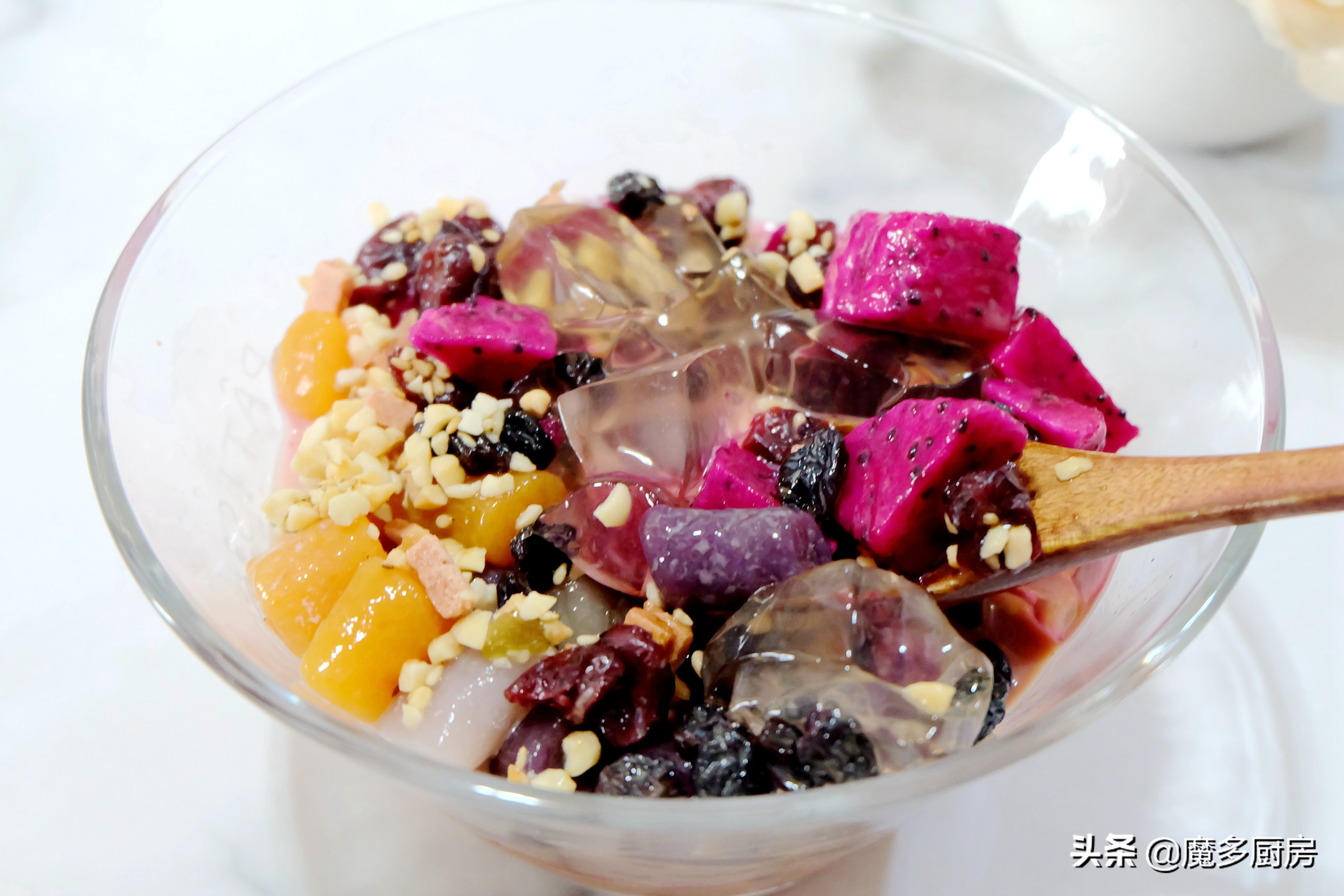 学做好吃的冰粉,用食材做好吃的冰粉