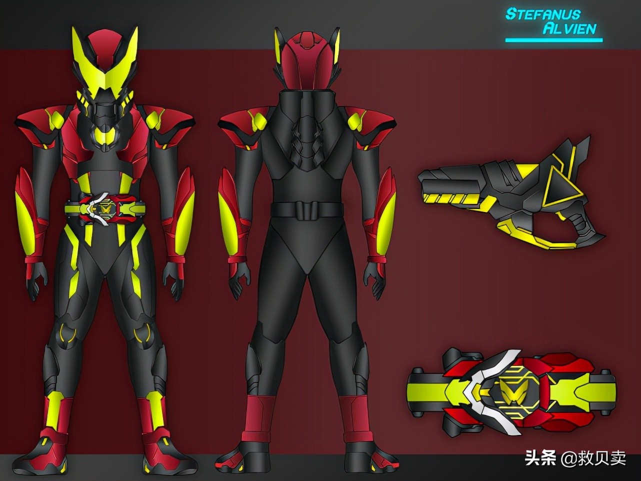 假面骑士龙骑拼凑出来的7种形态,假面骑士同人形态