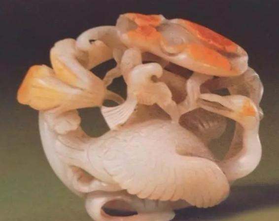 古玉凤鸟各时期特征,凤鸟图案的清代古玉