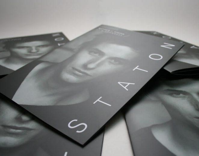 招生三折页设计,富有高级感的三折页设计